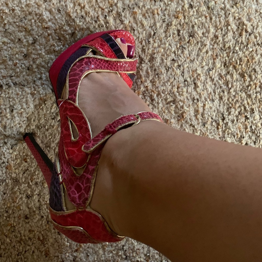 Bebe multicolor sandals